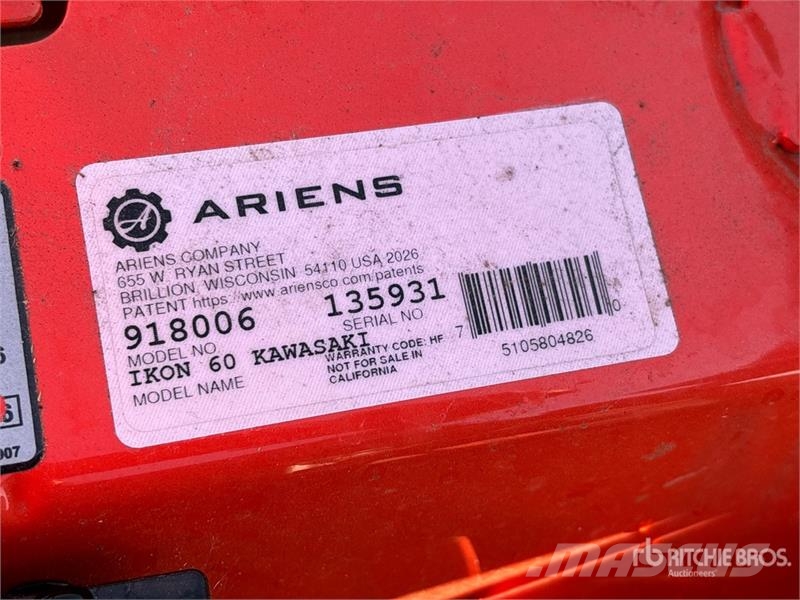 Ariens Ikon 60 Zero-Turn Lawn Mower (Unused) Åkgräsklippare