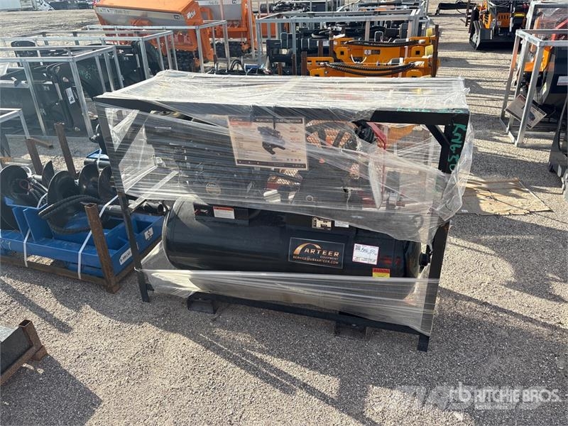 Arteer ART-GAC40 14.5 cfm Skid-Mounted 40 gal Air Compres Compressors