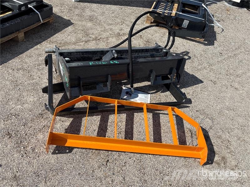 Arteer HPF-48L 48 in Hydraulic Skid Steer Forks (Unused) Pallegafler