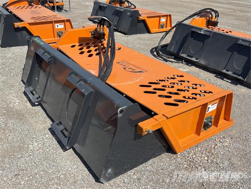 Arteer LRR-74W 74 in Skid Steer Landscape Rake (Unused) Zgrabiarki i przetrząsacze