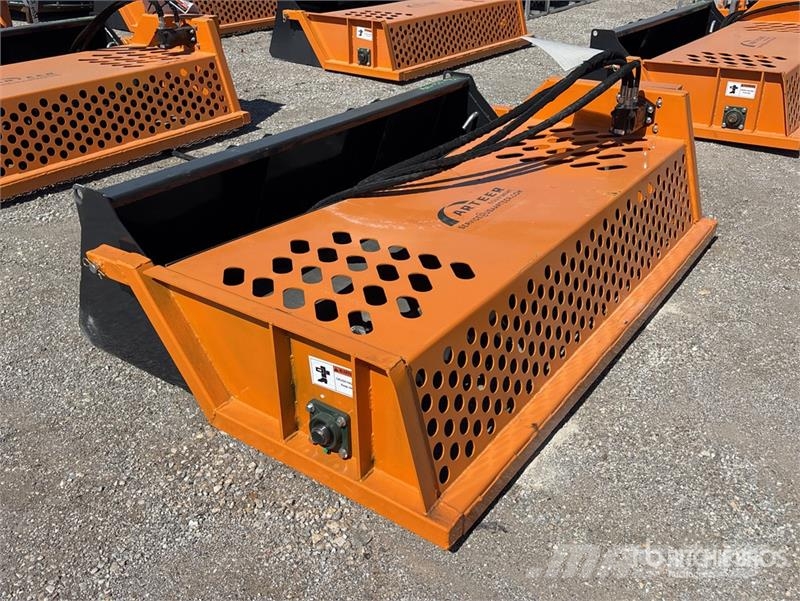 Arteer LRR-74W 74 in Skid Steer Landscape Rake (Unused) Zgrabiarki i przetrząsacze