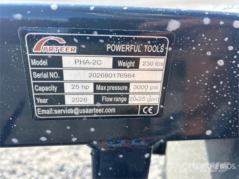 Arteer PHA-2C-3 Skid Steer 3-Point Adapter (Unused) Ostale komponente za građevinarstvo