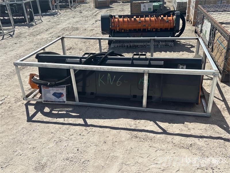 Arteer PRB-78W 78 in Power Rake Skid Steer Bucket (Unused Kovalar