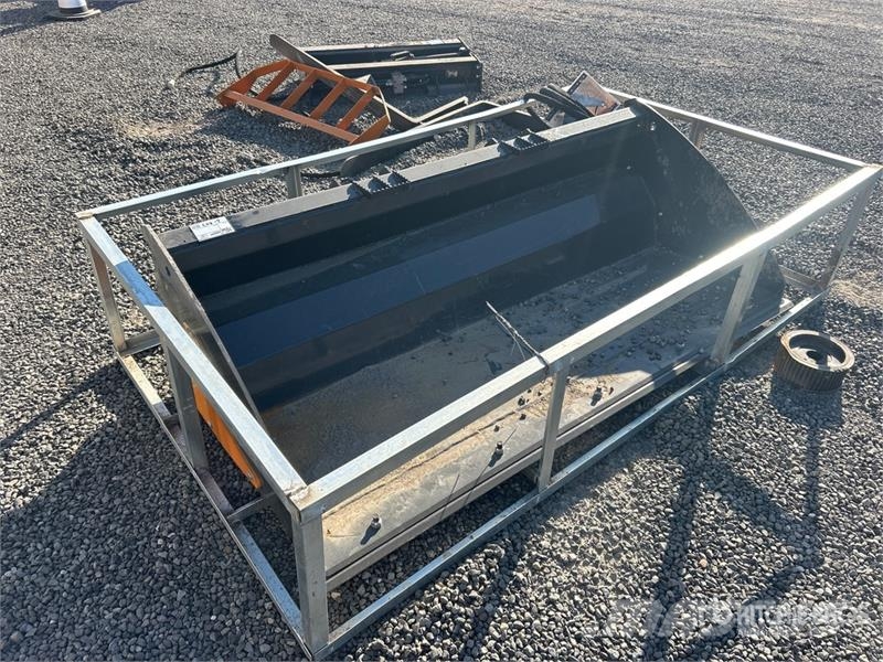 Arteer PRB-78W 78 in Power Rake Skid Steer Bucket (Unused バケット