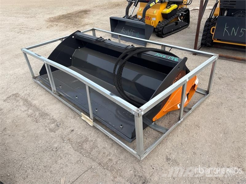 Arteer PRB-78W 78 in Power Rake Skid Steer Bucket (Unused Kovalar