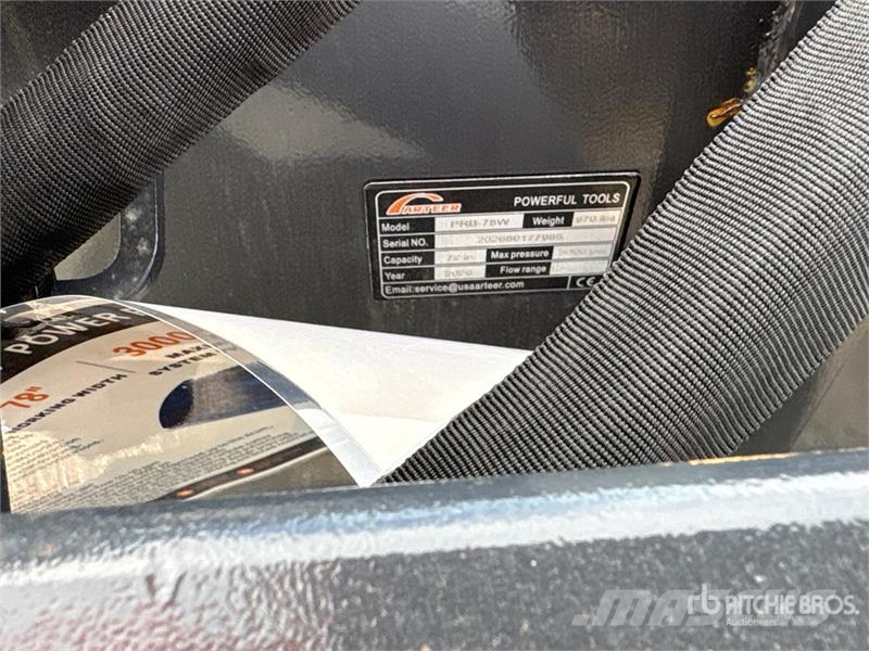 Arteer PRB-78W 78 in Skid Steer Bucket (Unused) Lopaty