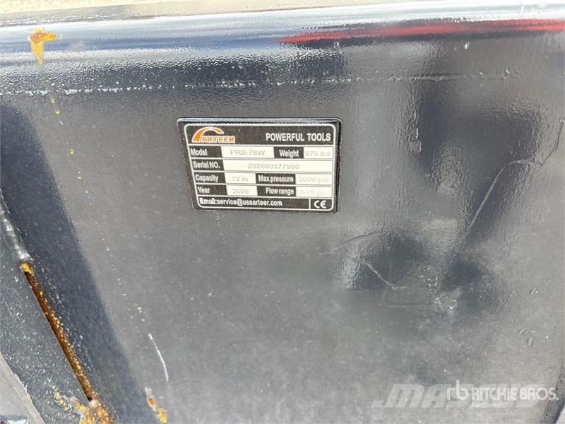 Arteer PRB-78W 78 in Skid Steer Bucket (Unused) Кофи
