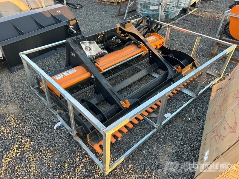 Arteer PRLP-84W 84 in Power Rake Skid Steer Landplane (Un Äkked