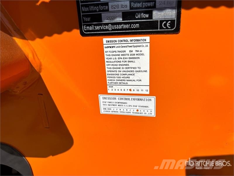 Arteer QB-480 Mini Compact Track Loader (Unused) Chargeuse compacte