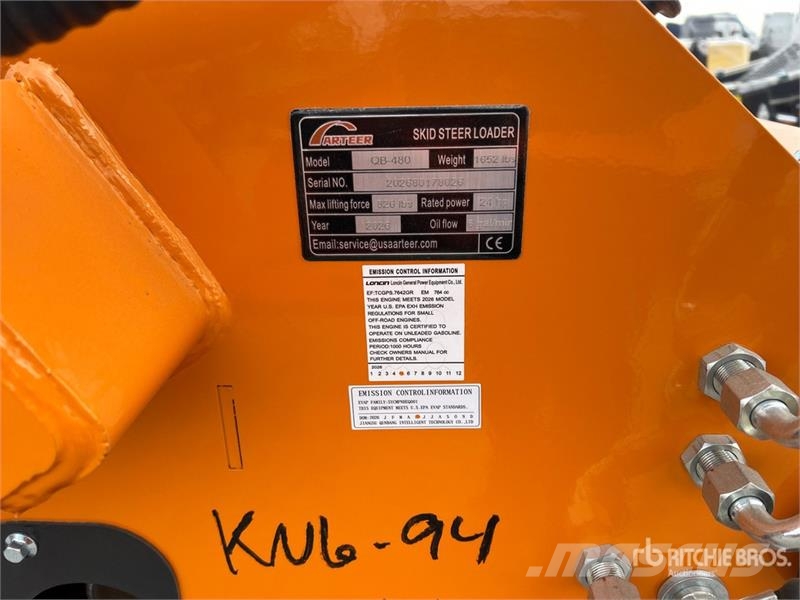 Arteer QB-480 Mini Compact Track Loader (Unused) Skid steer mini utovarivači