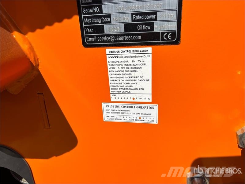 Arteer QB-480 Mini Compact Track Loader (Unused) Chargeuse compacte