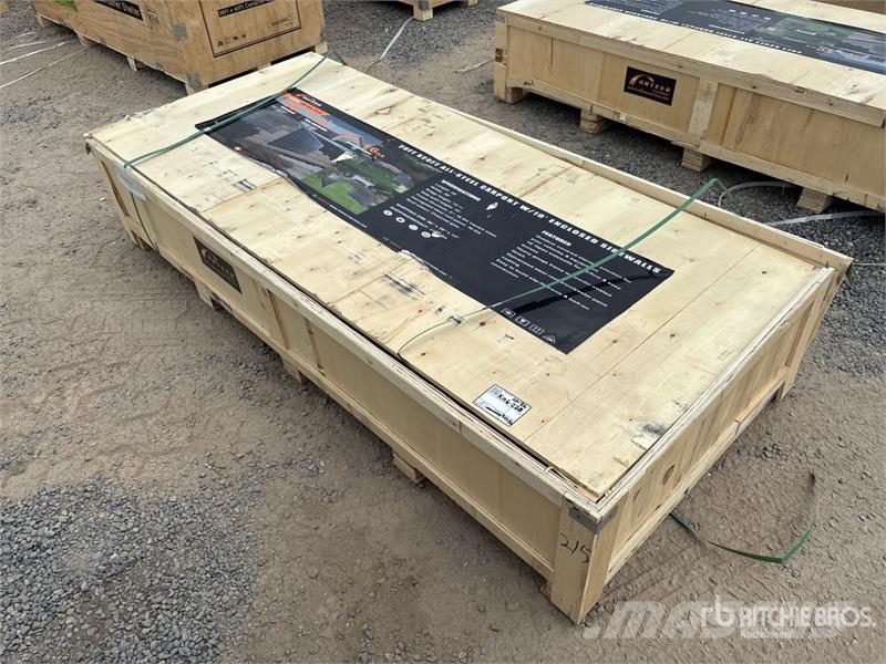 Arteer QB-WG-2020 20 ft x 20 ft All-Steel Carport (Unused Telai in acciaio