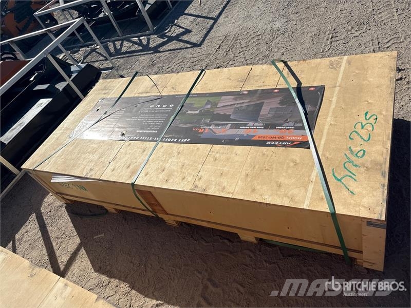 Arteer QB-WG-2020 20 ft x 20 ft All-Steel Carport (Unused Tērauda karkasa ēkas