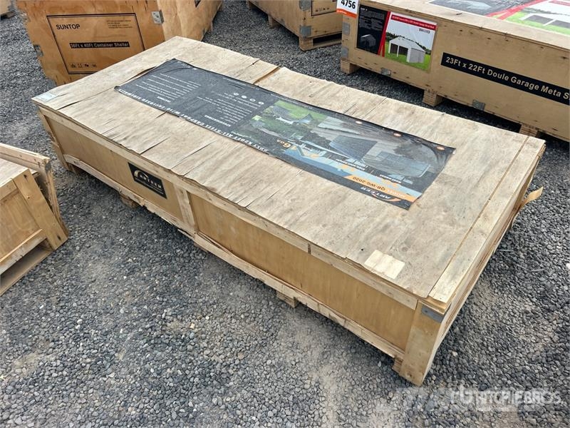 Arteer QB-WG-2020 20 ft x 20 ft Carport (Unused) 鋼架建築
