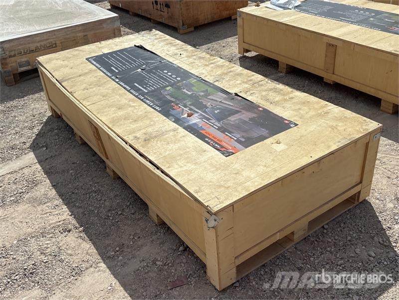 Arteer QB-WG-2020 20 ft x 20 ft All-Steel Carport (Unused Edificación de acero