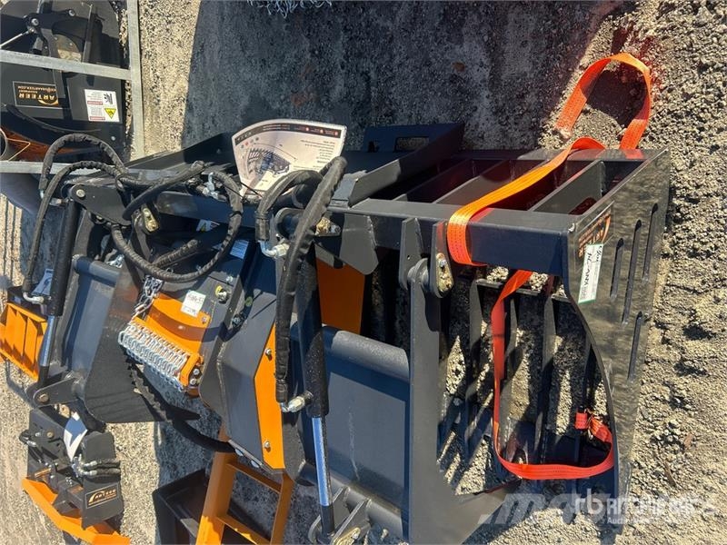 Arteer RGB-84W 84 in Rock Skid Steer Grapple Bucket (Unus Grappin