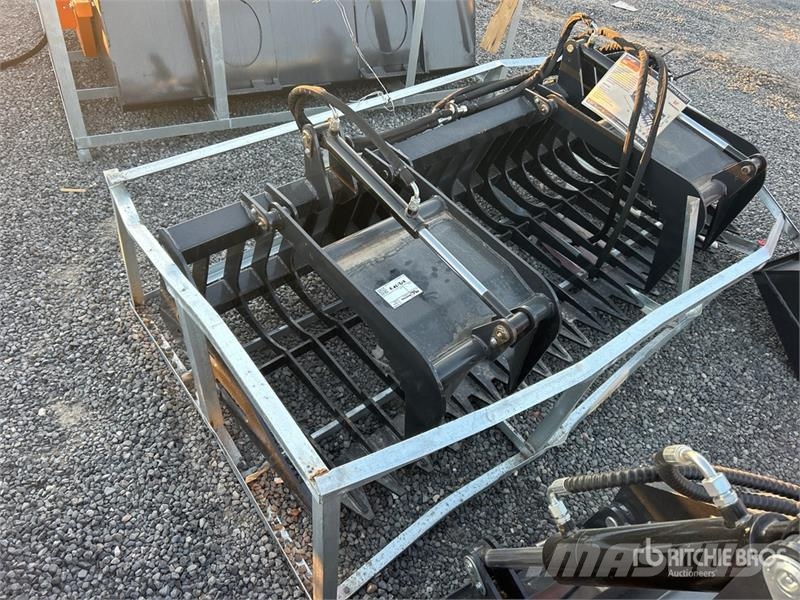 Arteer RGB-84W 84 in Skid Steer Grapple Bucket (Unused) 抓斗