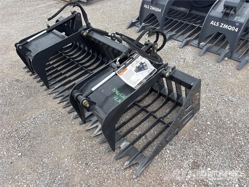 Arteer RGB-84W 84 in Skeleton Skid Steer Grapple Bucket ( グラップル