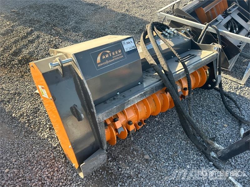 Arteer RK-5014W 50 in Skid Steer Mulcher (Unused) ماكينات تقطيع أخشاب الحراجة