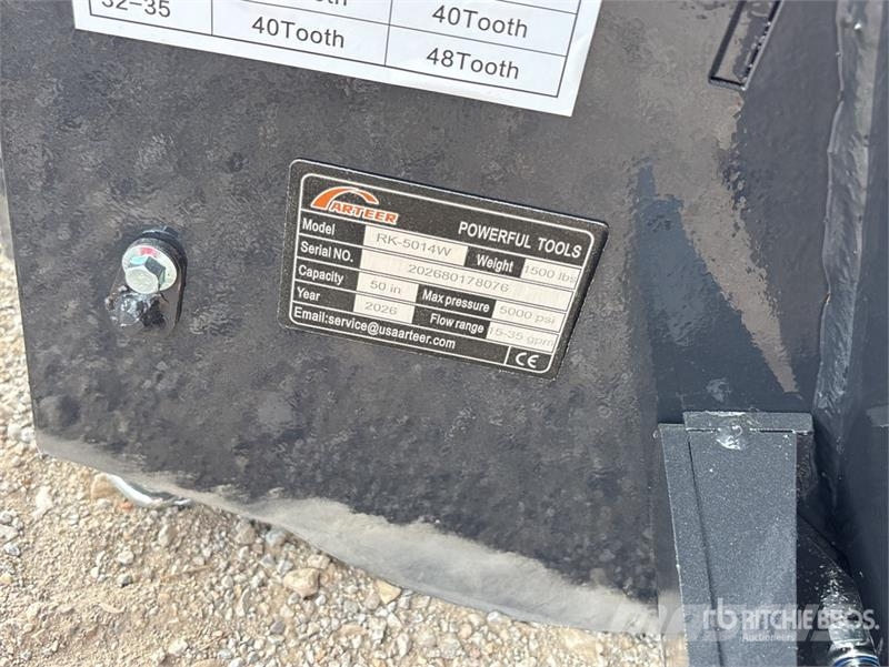 Arteer RK-5014W 50 in (Unused) ماكينات تقطيع أخشاب الحراجة