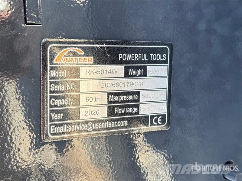 Arteer RK-5014W 50 in Skid Steer Mulcher (Unused) Trince forestali