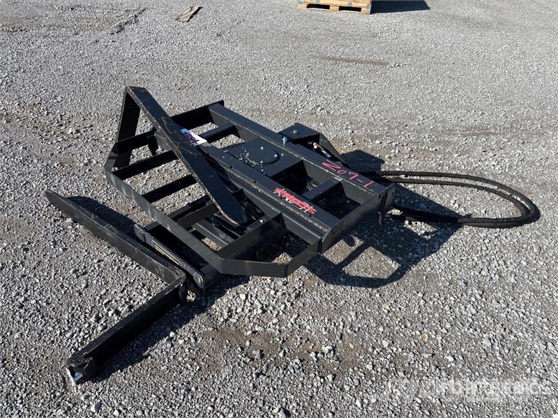 Arteer RPT-42L 42 in Rotating Hydraulic Skid Steer Forks  Forquilhas