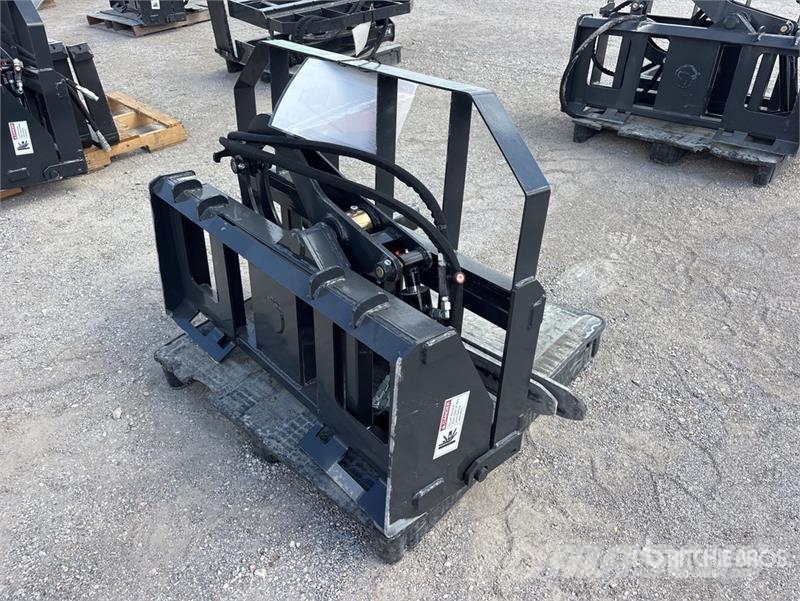 Arteer RPT-42L 60 in Rotating Hydraulic Skid Steer Forks  Horquillas