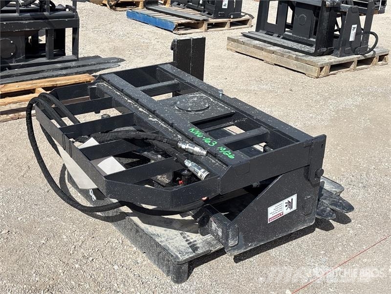 Arteer RPT-42L 60 in Rotating Hydraulic Skid Steer Forks  Horquillas