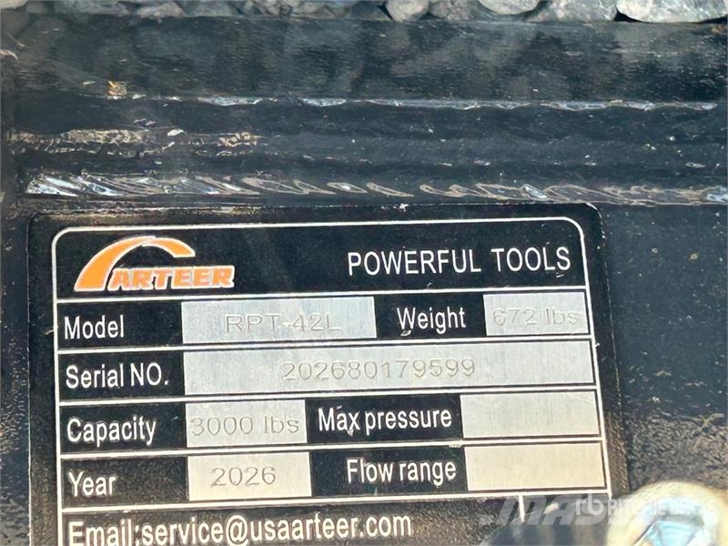 Arteer RPT-42L 60 in Rotating Hydraulic Skid Steer Forks  شوكات