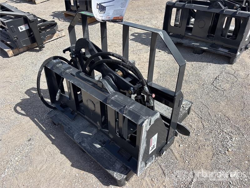 Arteer RPT-42L 60 in Rotating Hydraulic Skid Steer Forks Horquillas