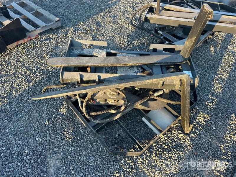 Arteer RPT-42L 60 in Rotating Hydraulic Skid Steer Forks  شوكات