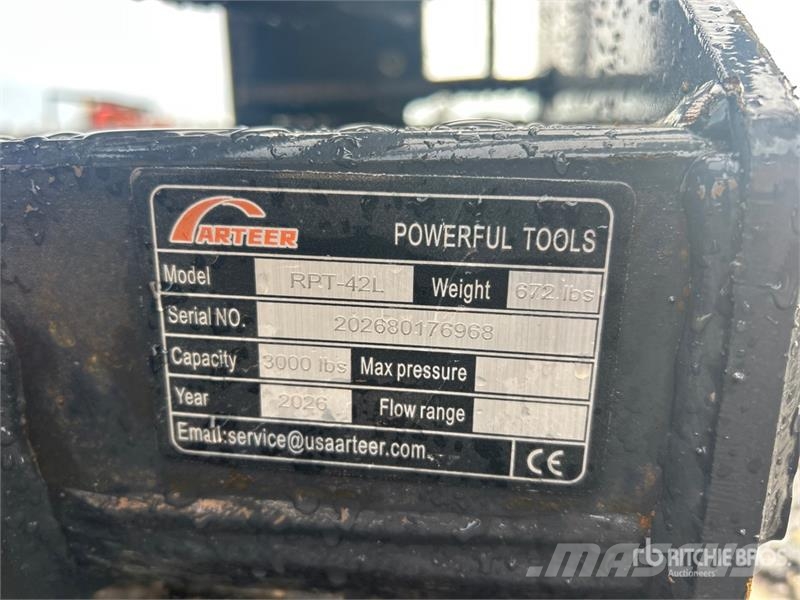 Arteer RPT-42L 60 in Rotating Skid Steer Forks (Unused) Forks