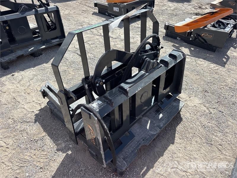 Arteer RPT-42L 60 in Rotating Hydraulic Skid Steer Forks Horquillas