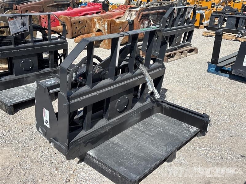 Arteer RPT-42L 60 in Rotating Hydraulic Skid Steer Forks  Horquillas