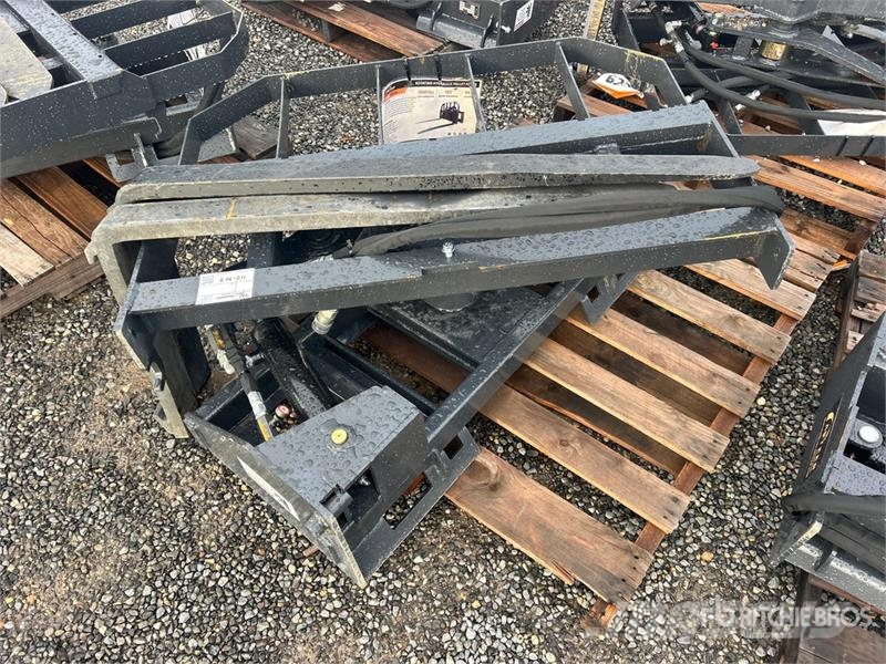 Arteer RPT-42L 60 in Rotating Skid Steer Forks (Unused) Forks