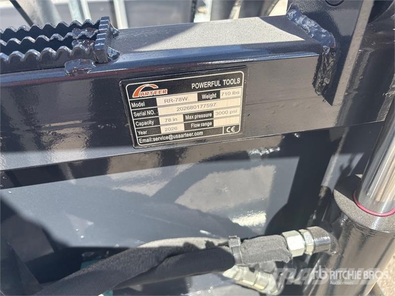 Arteer RR-78W 78 in Root Skid Steer Grapple (Unused) Chwytaki