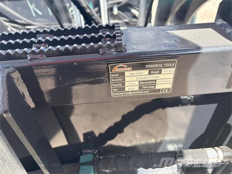 Arteer RR-78W 78 in Root Skid Steer Grapple (Unused) Chwytaki