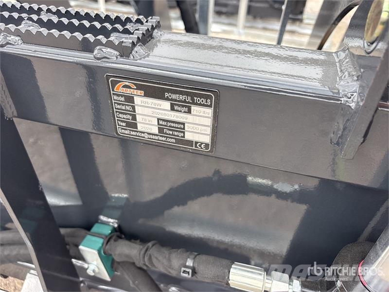 Arteer RR-78W 78 in (Unused) مكابس وميبسات التبن