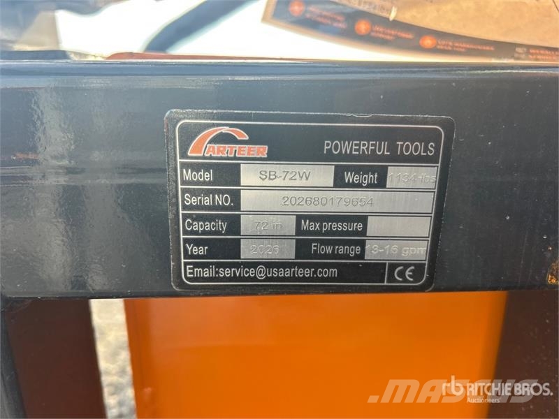 Arteer SB-72W 72 in Skid Steer Screening Bucket (Unused) Просівні ковші