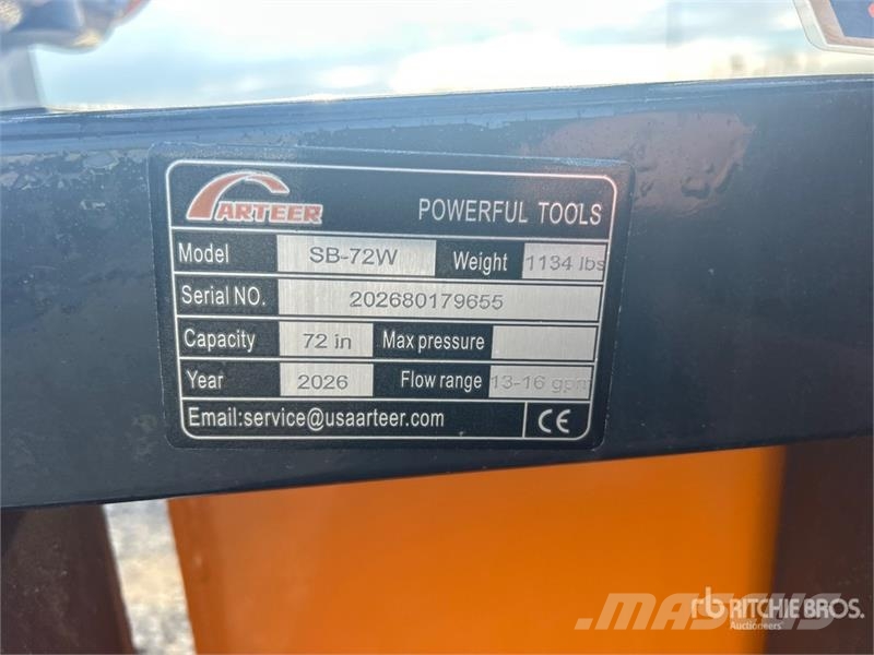 Arteer SB-72W 72 in Skid Steer Screening Bucket (Unused) Просівні ковші