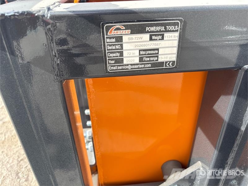 Arteer SB-72W 72 in Skid Steer Screening Bucket (Unused) Baldes crivo