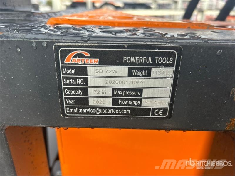 Arteer SB-72W 72 in Skid Steer Screening Bucket (Unused) Screening buckets