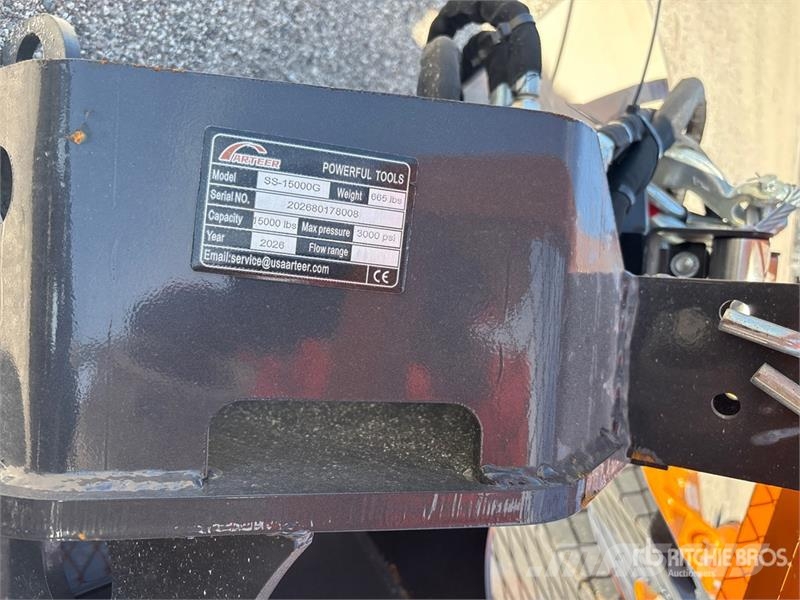 Arteer SS-15000G 15000 lb Skid Steer Logging Winch (Unuse Ostale komponente za građevinarstvo