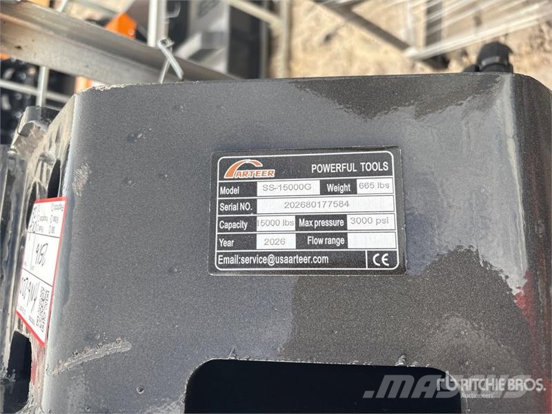 Arteer SS-15000G 15000 lb Skid Steer Logging Winch (Unuse Other components