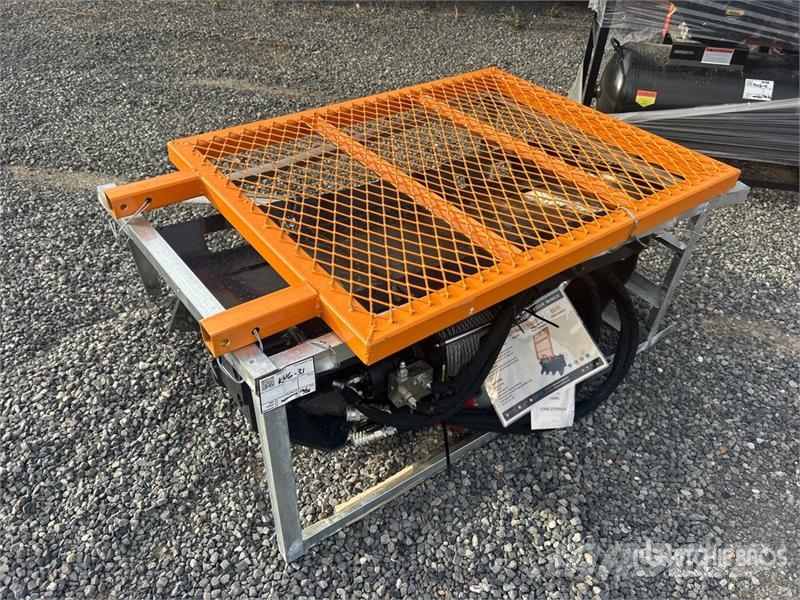 Arteer SS-15000G 15000 lb Skid Steer Logging Winch (Unuse Otros componentes