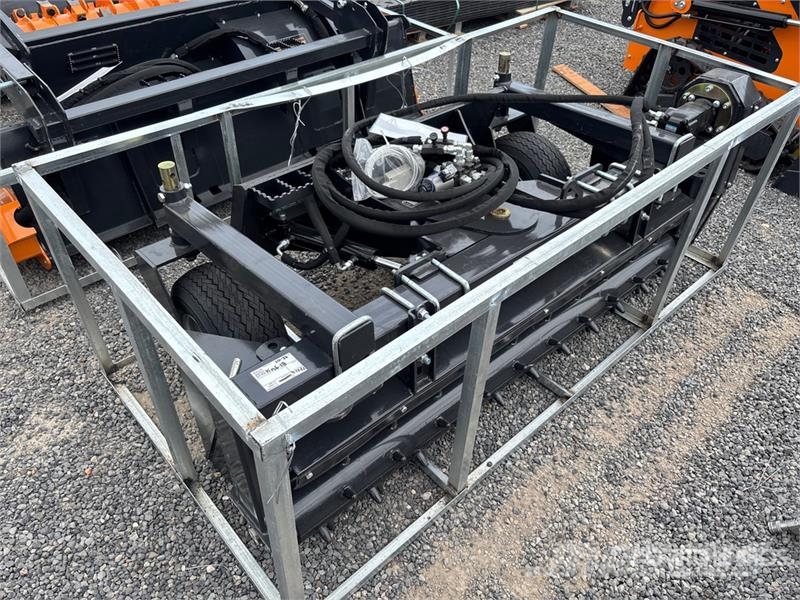 Arteer SSPR-72W 72 in Skid Steer Power Rake (Unused) Rastrilladoras y rastrilladoras giratorias
