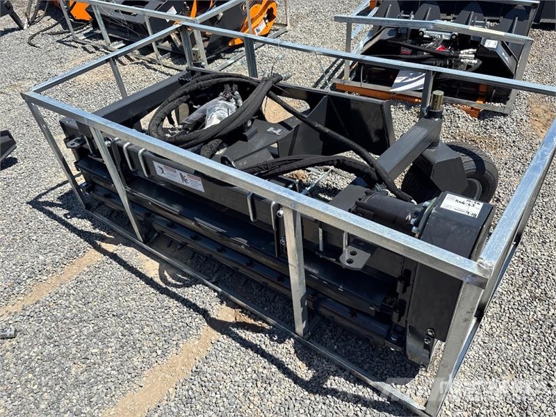 Arteer SSPR-72W 72 in Skid Steer Power Rake (Unused) Rastrilladoras y rastrilladoras giratorias
