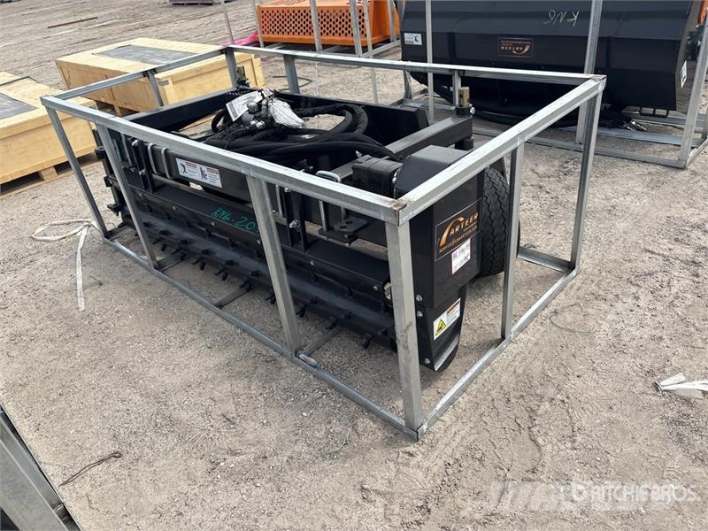 Arteer SSPR-72W 72 in Skid Steer Power Rake (Unused) Okretači i sakupljači sijena