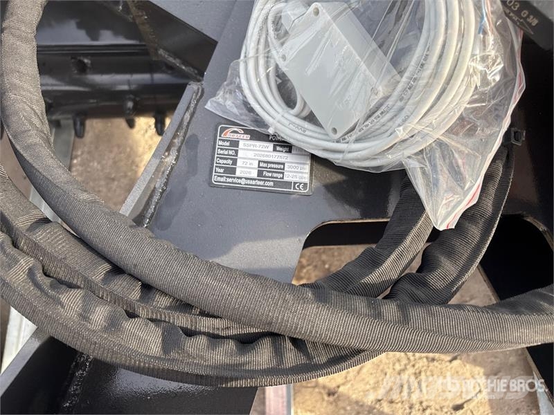 Arteer SSPR-72W 72 in Skid Steer Power Rake (Unused) Okretači i sakupljači sijena