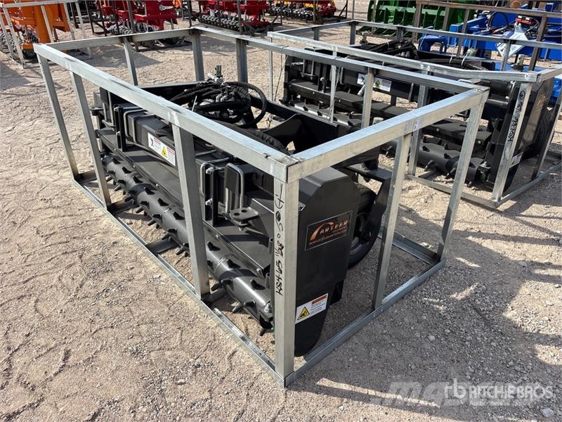 Arteer SSPR-72W 72 in Skid Steer Power Rake (Unused) Rendkészítő
